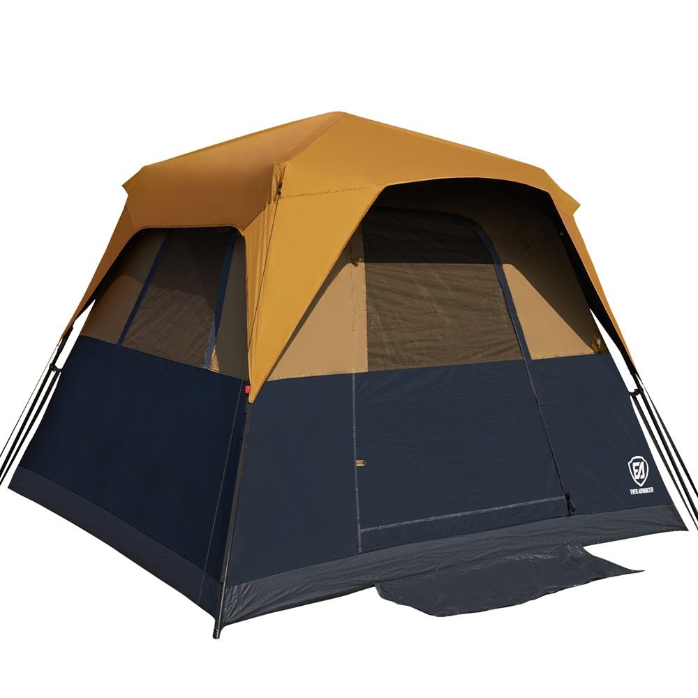 EVER ADVANCED 6 Person Instant Blackout Camping Tent - Camping Tent