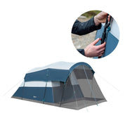 Portal Outdoors 6-Person Family Camping Tent with Screened Porch - Portal Outdoors