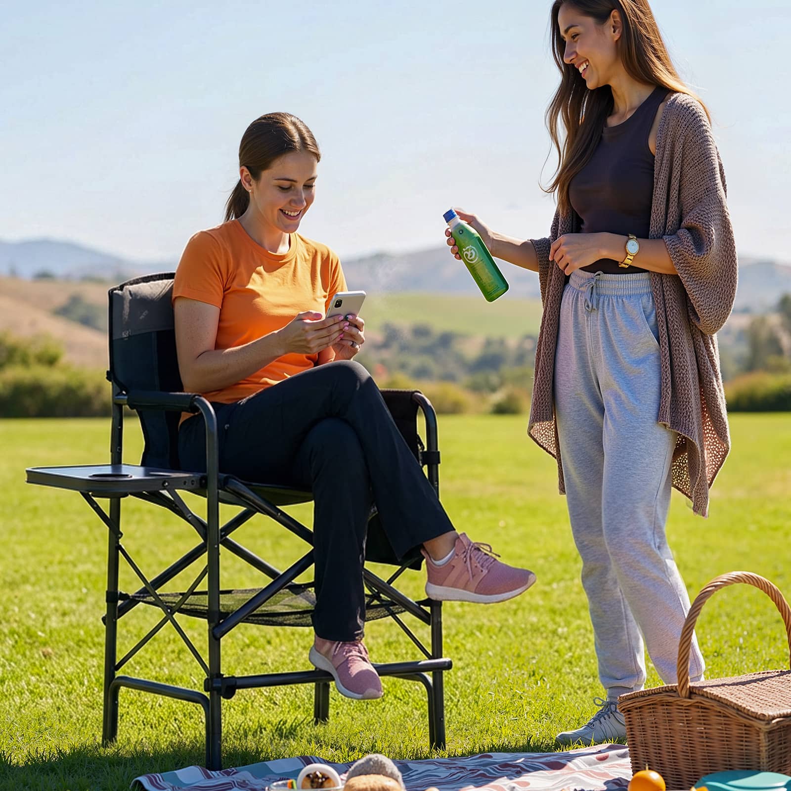 EVER ADVANCED Big - N - Tall Directors Chair - Portal Outdoors