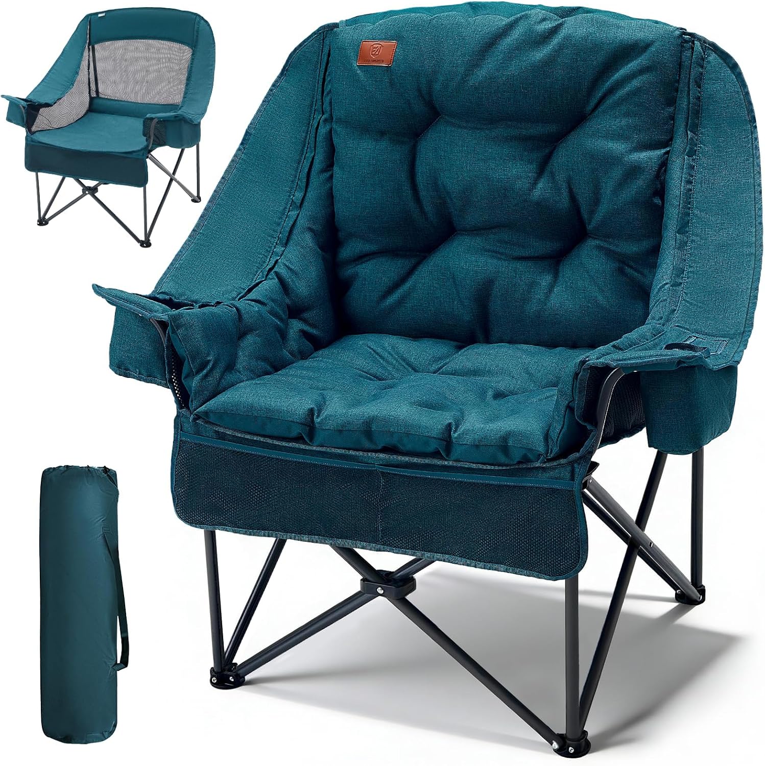 EVER ADVANCED 2 in 1 Camping Chair