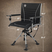 EVER ADVANCED Silent Swivel Hunting Chair - Portal Outdoors