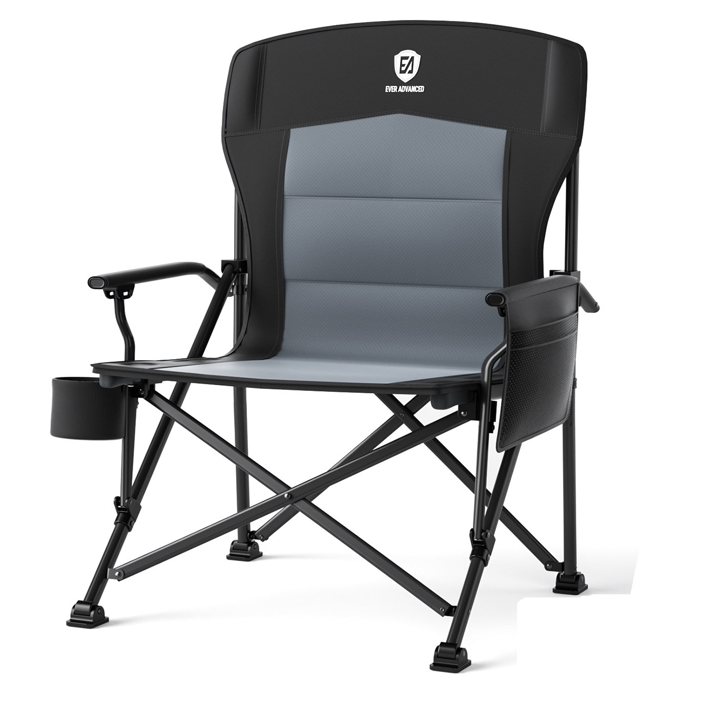 EVER ADVANCED Oversized Folding Camping Chair - Portal Outdoors