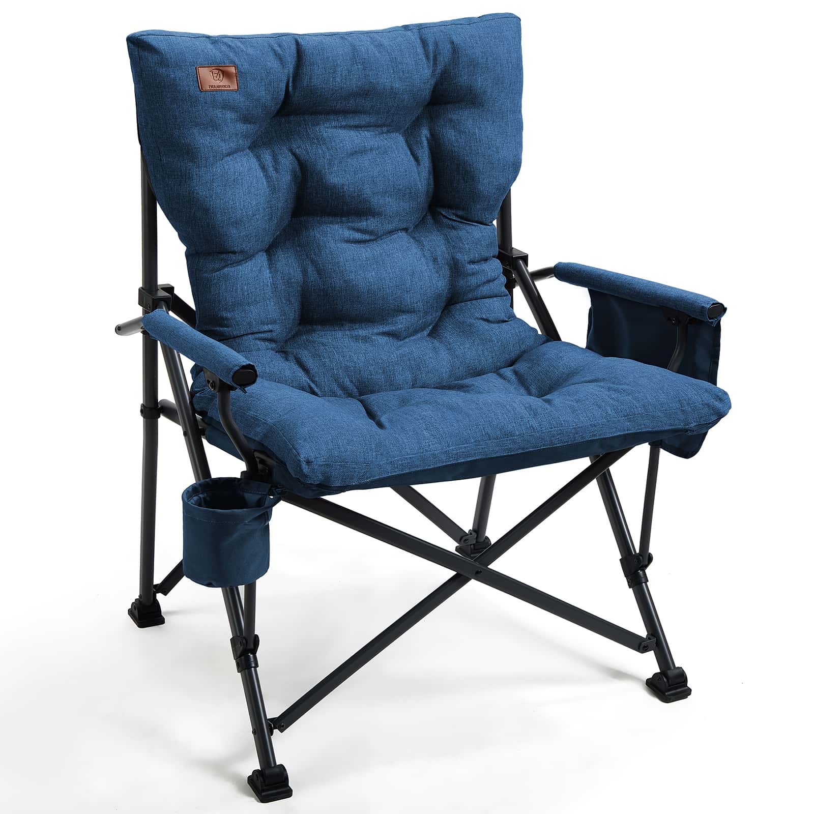 EVER ADVANCED Padded Oversized Folding Camping Chair - Portal Outdoors