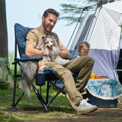 EVER ADVANCED Padded Oversized Folding Camping Chair - Portal Outdoors