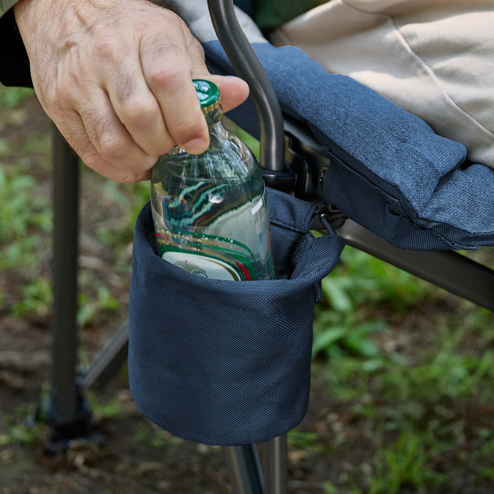 EVER ADVANCED Padded Oversized Folding Camping Chair - Portal Outdoors