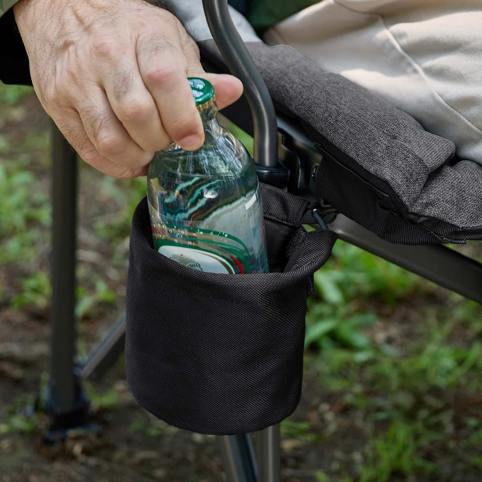 EVER ADVANCED Padded Oversized Folding Camping Chair - Portal Outdoors