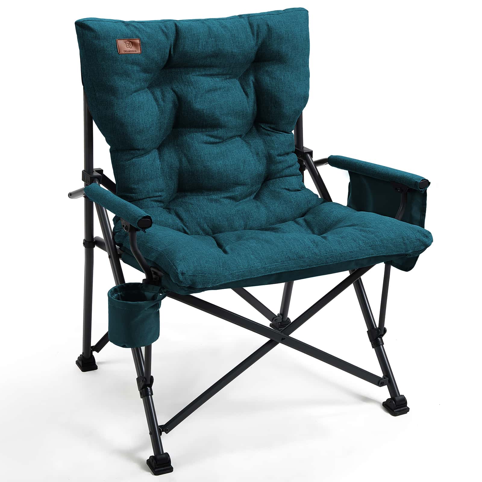 EVER ADVANCED Padded Oversized Folding Camping Chair - Portal Outdoors