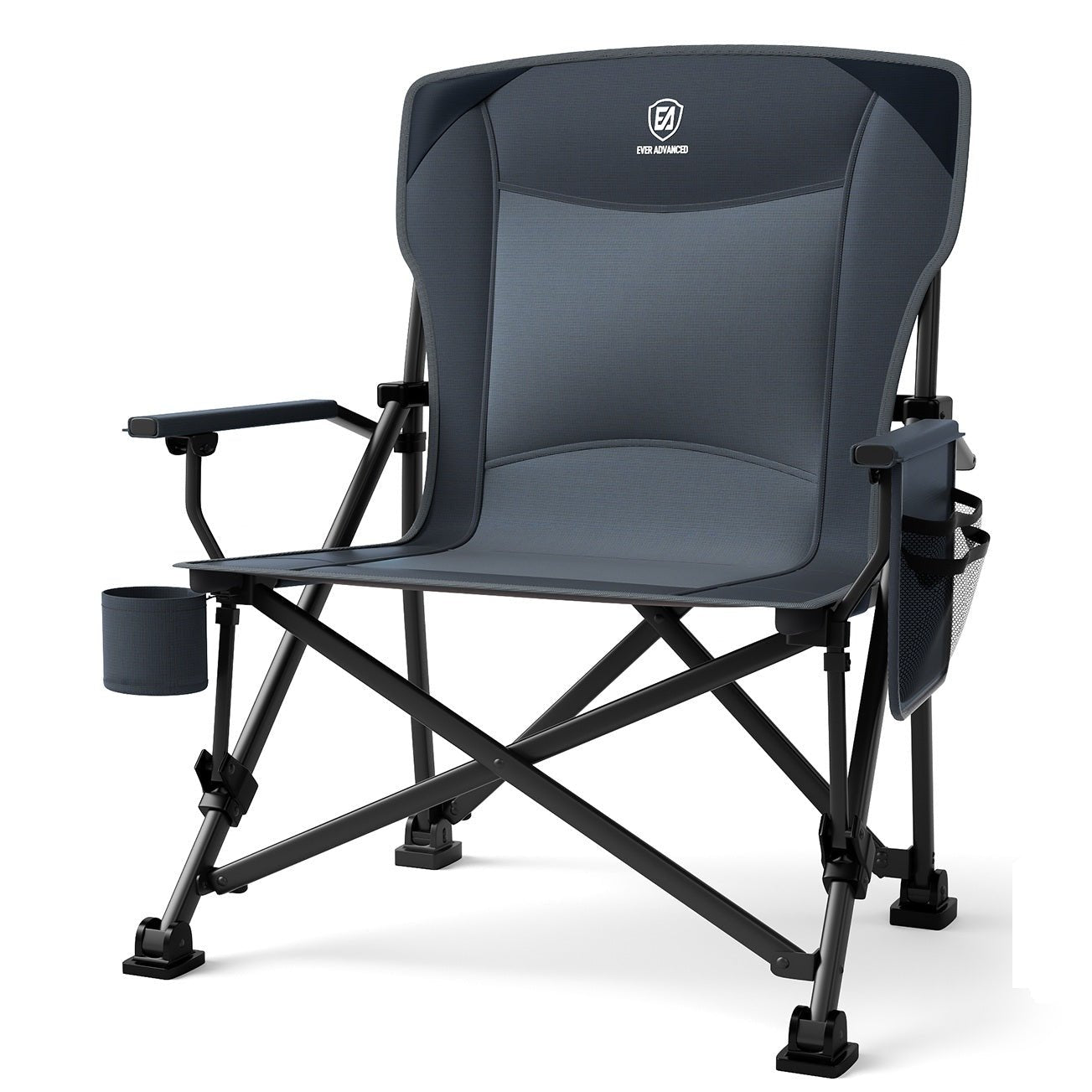 EVER ADVANCED Oversized Folding Camping Chair - Portal Outdoors