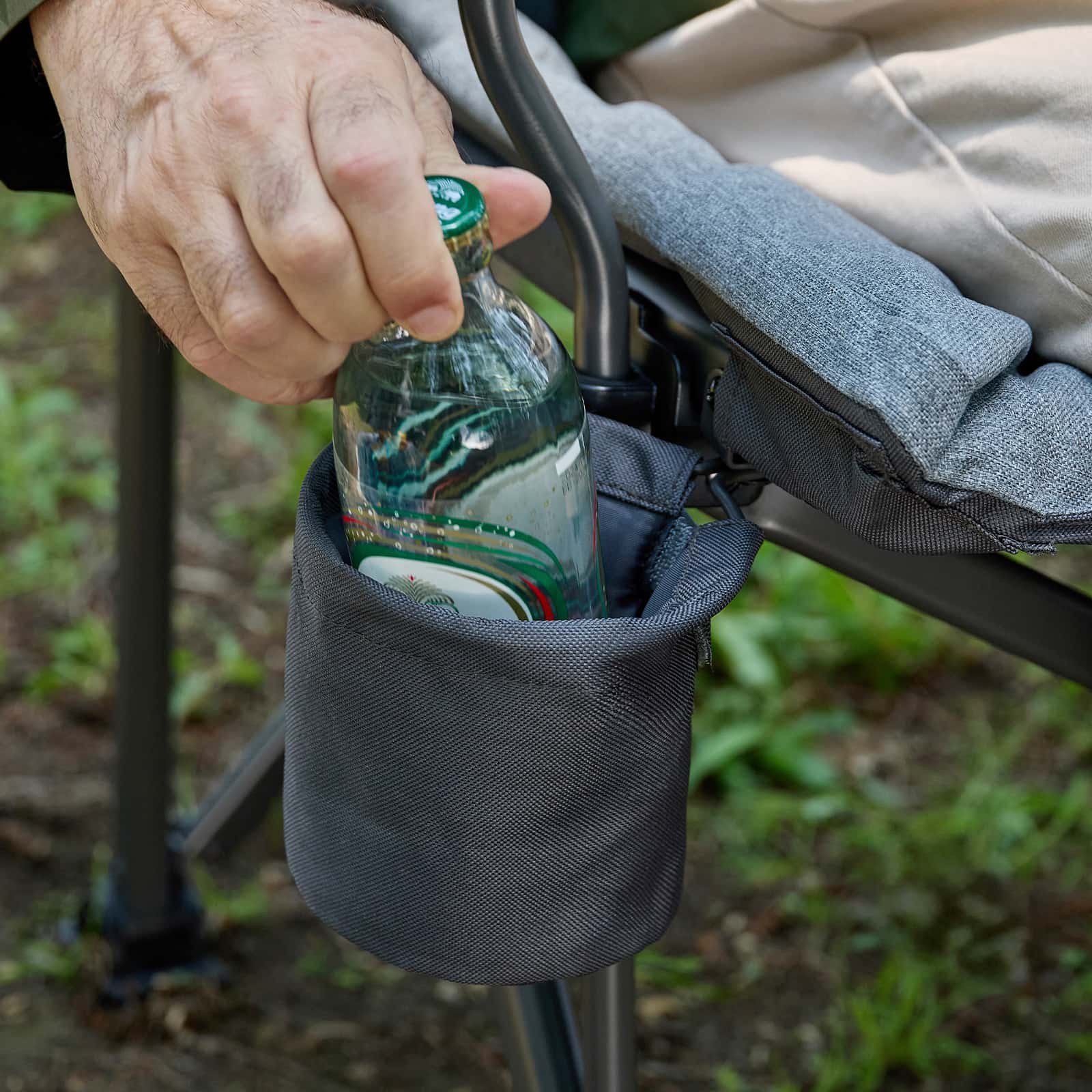 EVER ADVANCED Padded Oversized Folding Camping Chair - Portal Outdoors