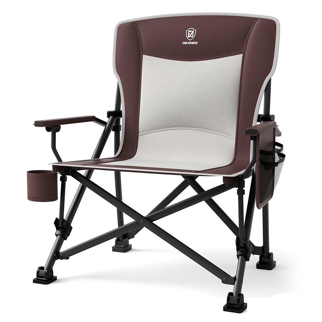 EVER ADVANCED Oversized Folding Camping Chair - Portal Outdoors