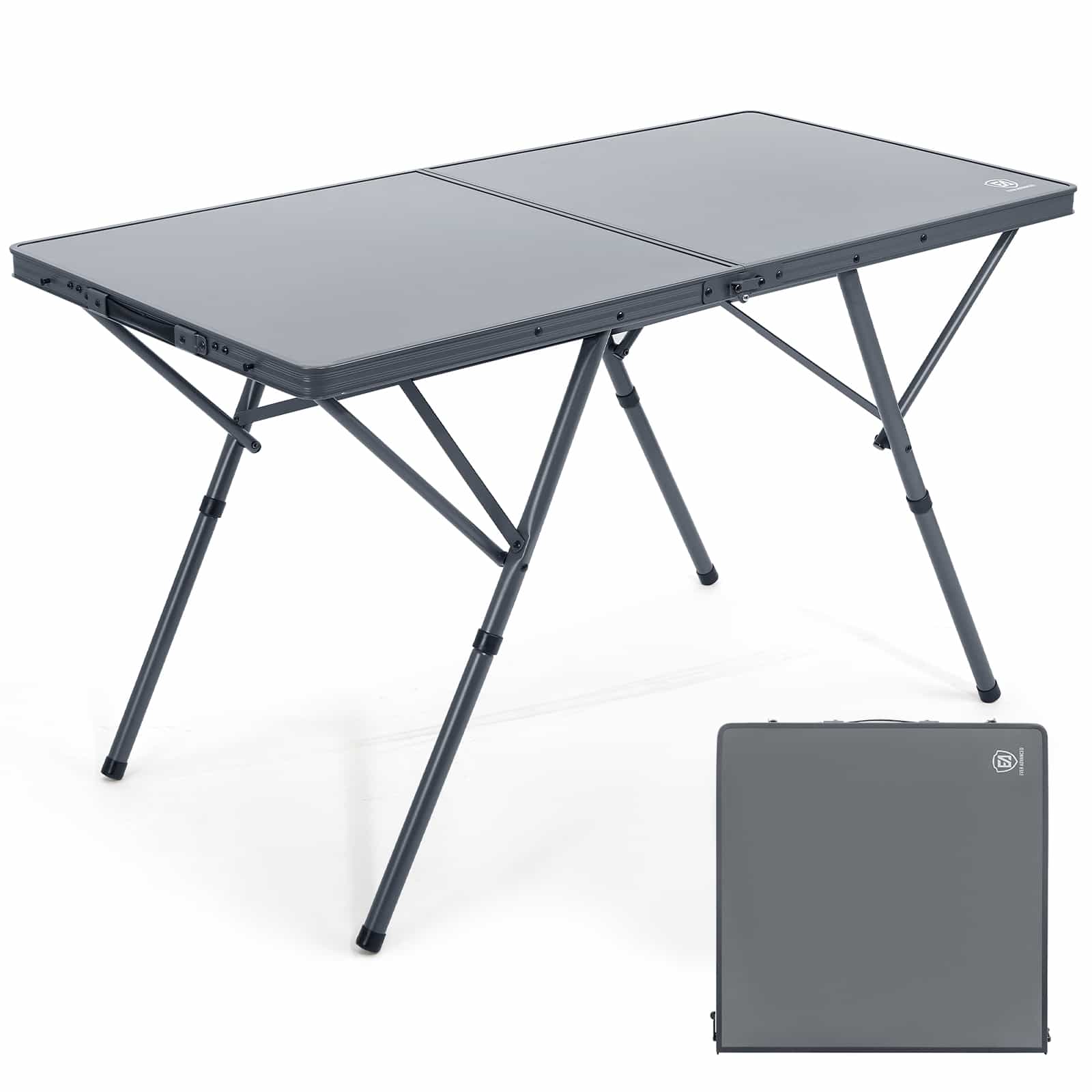 EVER ADVANCED Flip Large Camping Folding Table - Portal Outdoors
