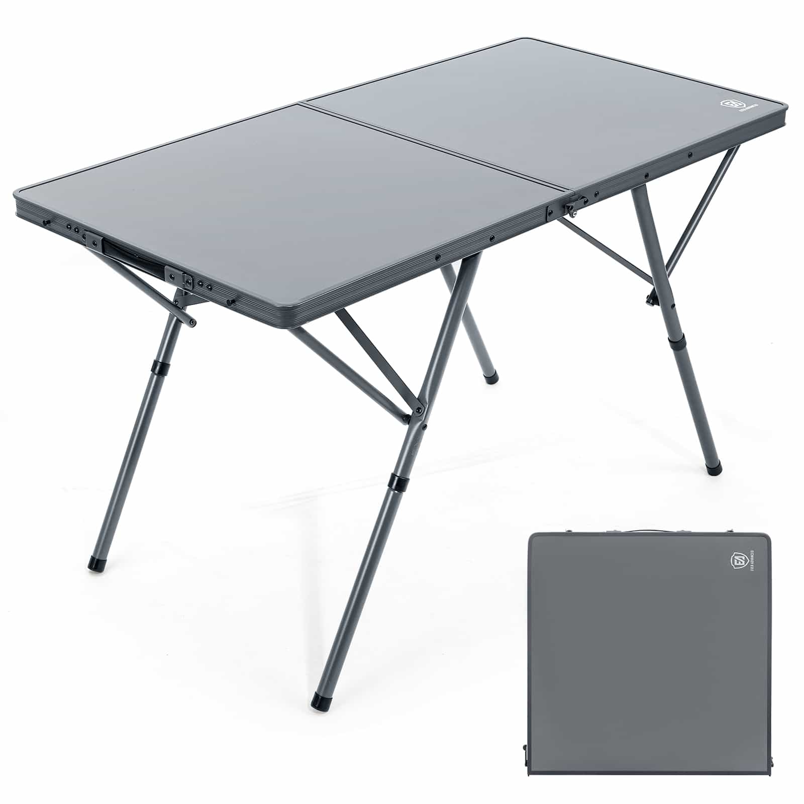 EVER ADVANCED Flip Large Camping Folding Table - Portal Outdoors