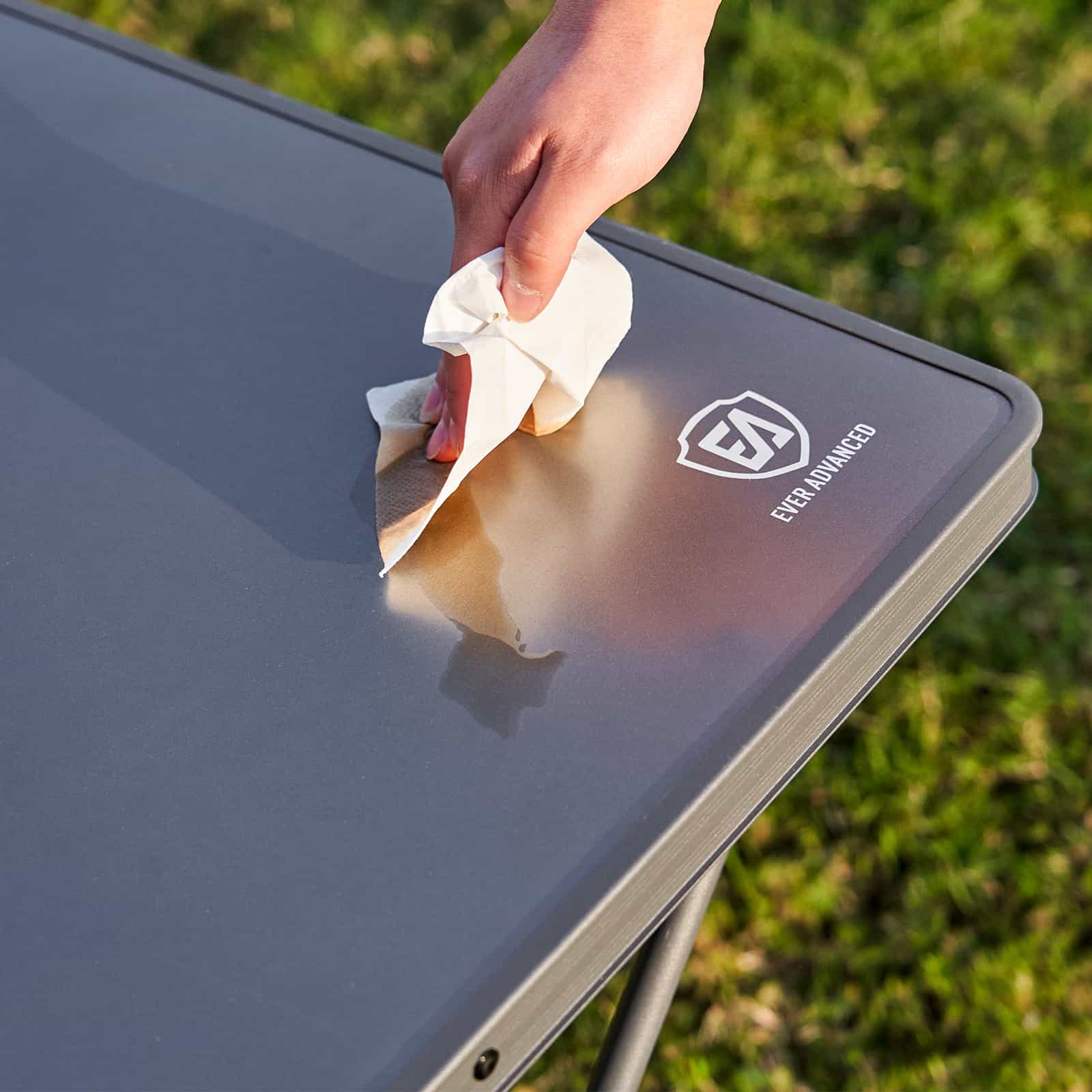 EVER ADVANCED Flip Large Camping Folding Table - Portal Outdoors