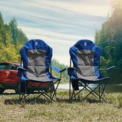 EVER ADVANCED High Back Folding Camping Chair - Portal Outdoors
