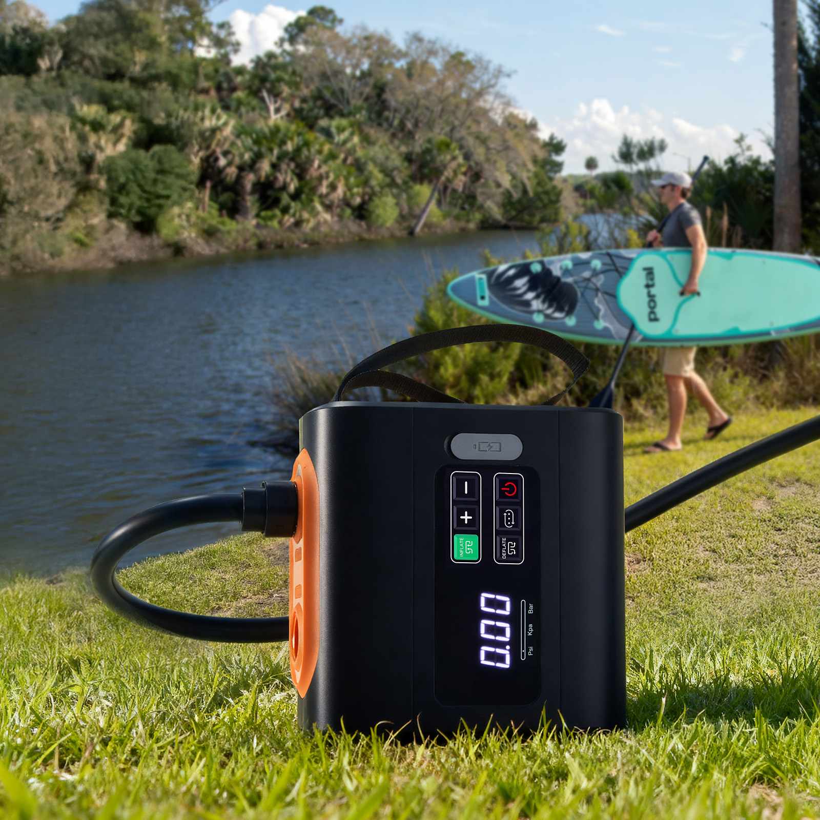 Portal Outdoors SUP Electric Air Pump - Portal Outdoors