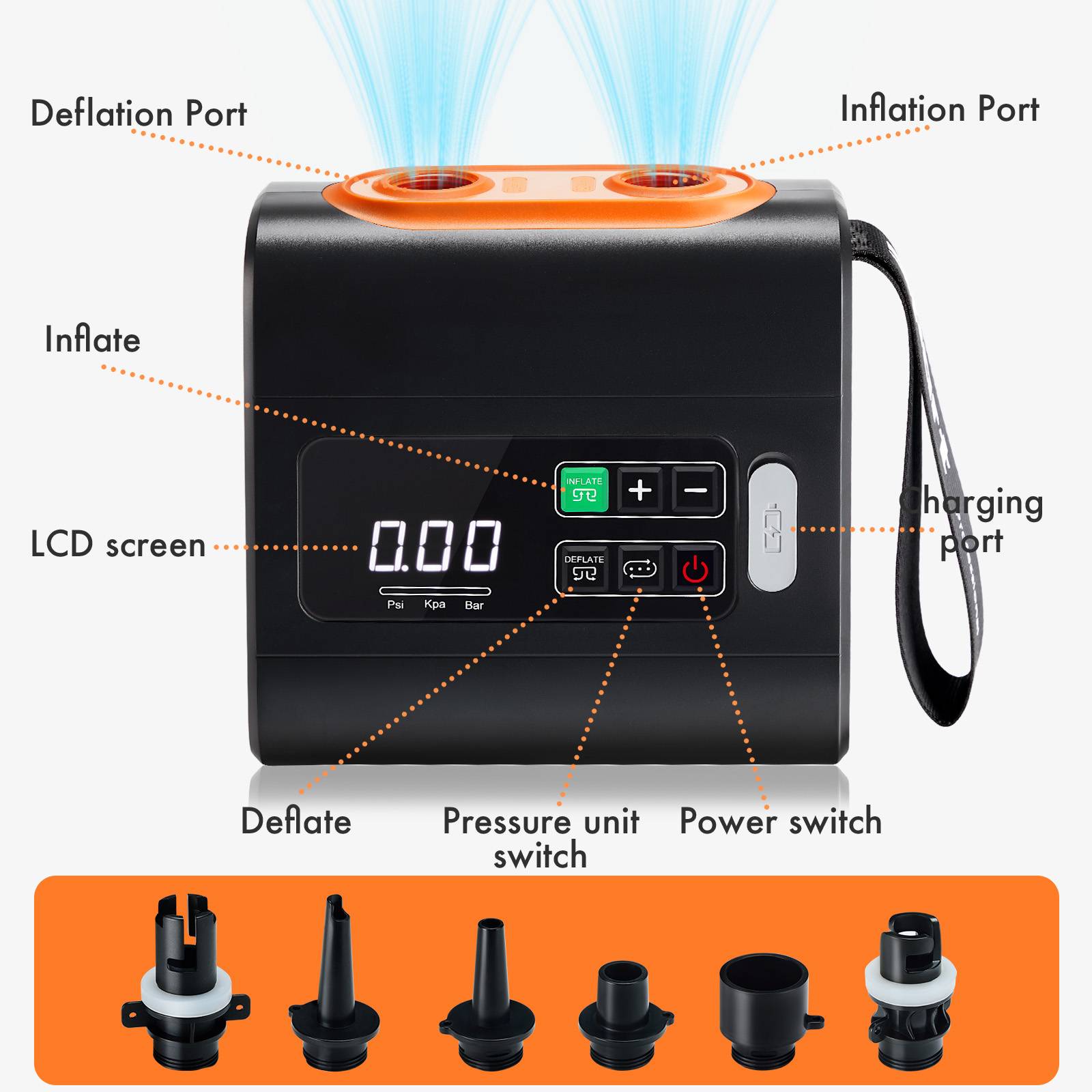 Sup Electric Air Pump | Portal Outdoors