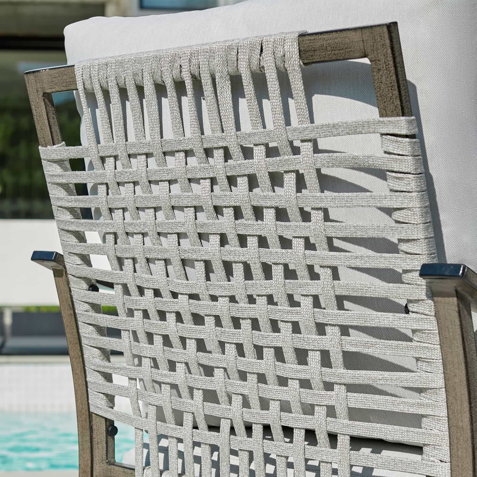 Natural Expressions 4 Pieces Patio Furniture Sets with Rocking Swivel Chairs - Portal Outdoors