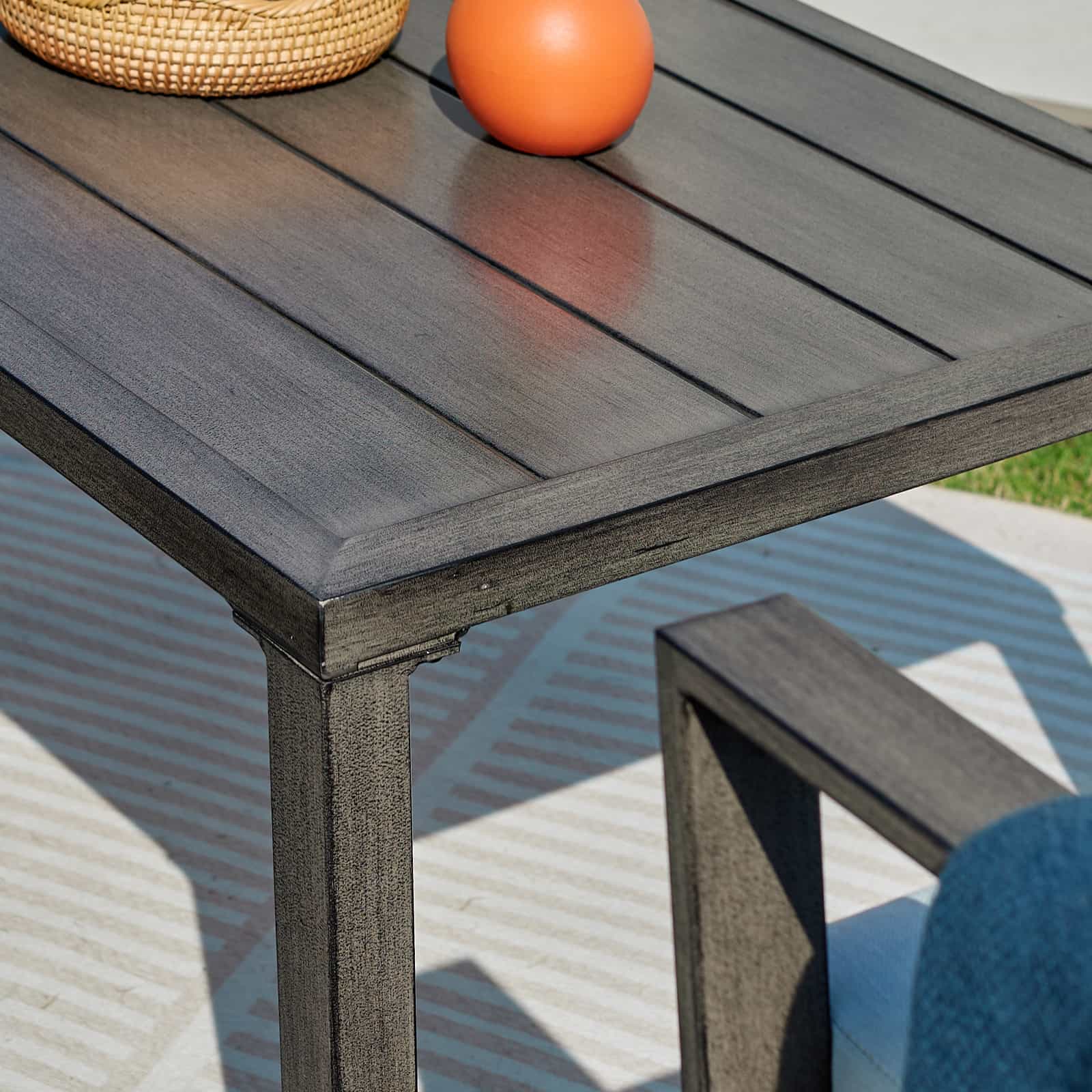 Natural Expressions 4 Pieces Patio Furniture Sets with Rocking Swivel Chairs - Portal Outdoors