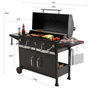 NATURAL EXPRESSIONS Charcoal BBQ Grill - Portal Outdoors