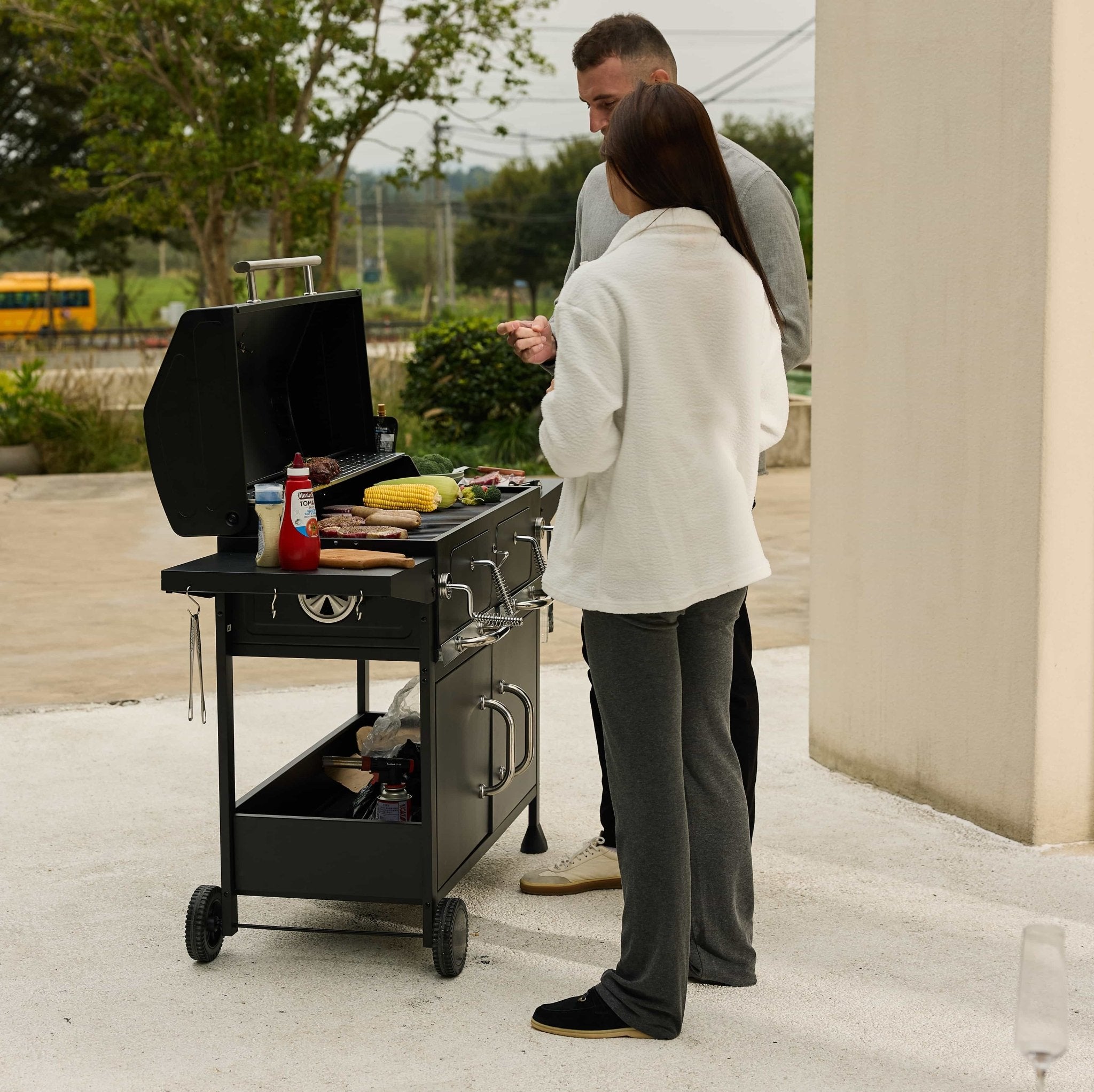 NATURAL EXPRESSIONS Charcoal BBQ Grill - Portal Outdoors