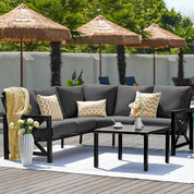 Natural Expressions 6 - Seater L Shape Sectional Outdoor sofa - Portal Outdoors