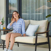 Natural Expressions High Back Outdoor Loveseat - Portal Outdoors