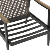 3 - Seater Wicker Back Conversation Set - Natural Expressions