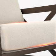 Conversation Set with 2 Motion Rocking Chairs - Natural Expressions