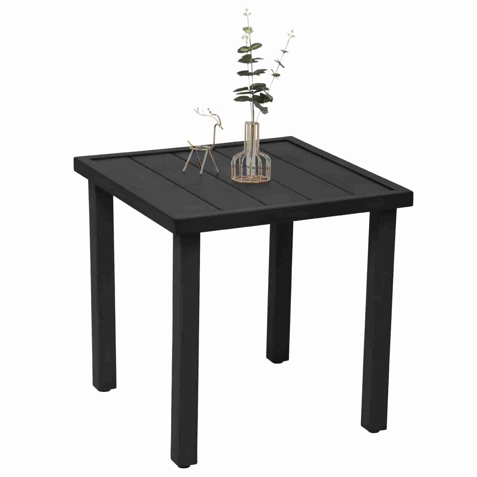 Natural Expressions Swivel Glider Rocking Chairs with Metal Table - Portal Outdoors