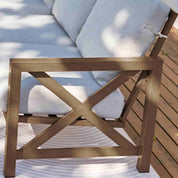 6 - Seater L Shape Sectional Outdoor sofa - Natural Expressions