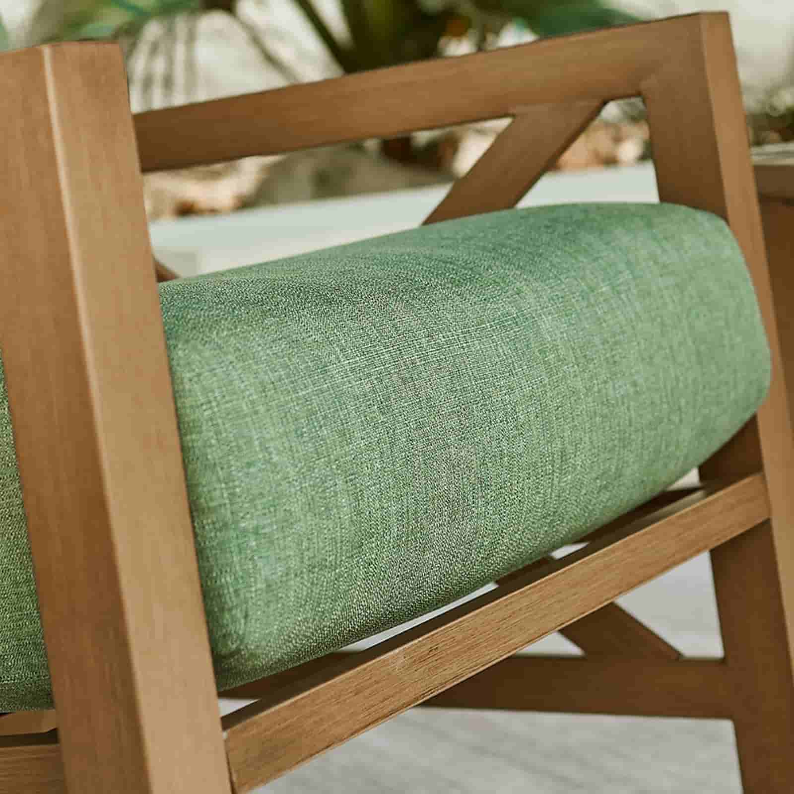 Natural Expressions Patio Rocking Chair Set With Coffee Tables - Portal Outdoors