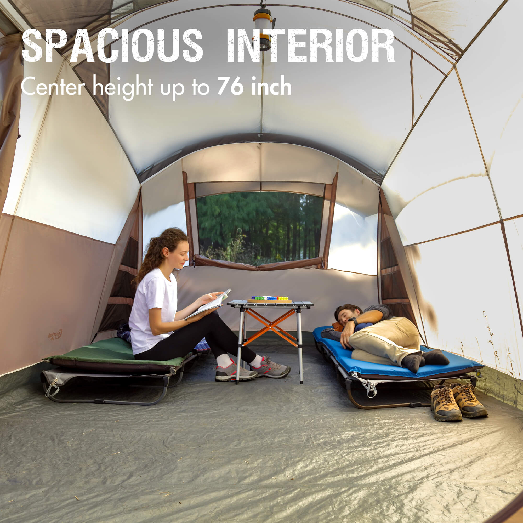 Family Camping Tent with Screen Porch - Portal Outdoors