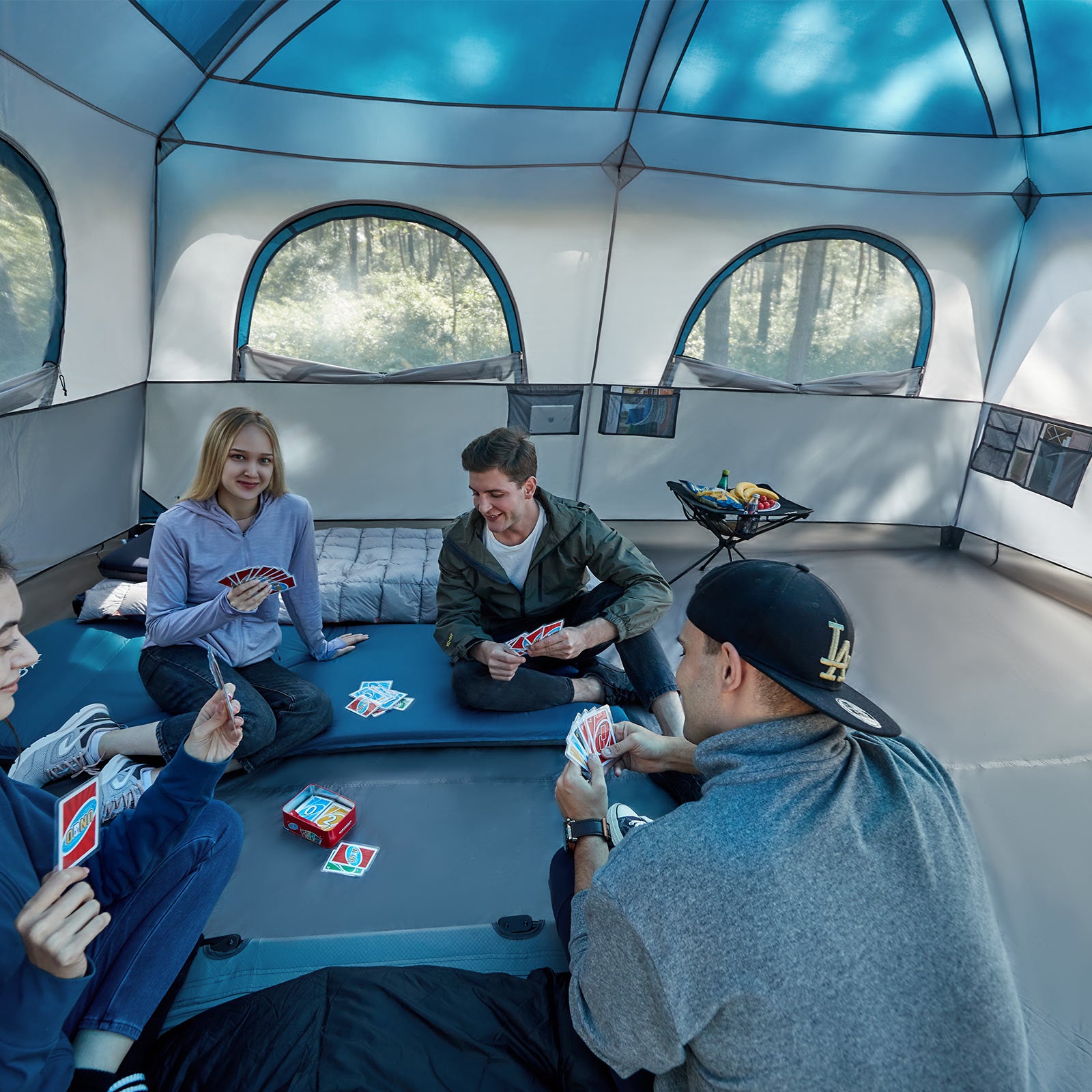 10 Person Family Cabin Tent With Porch