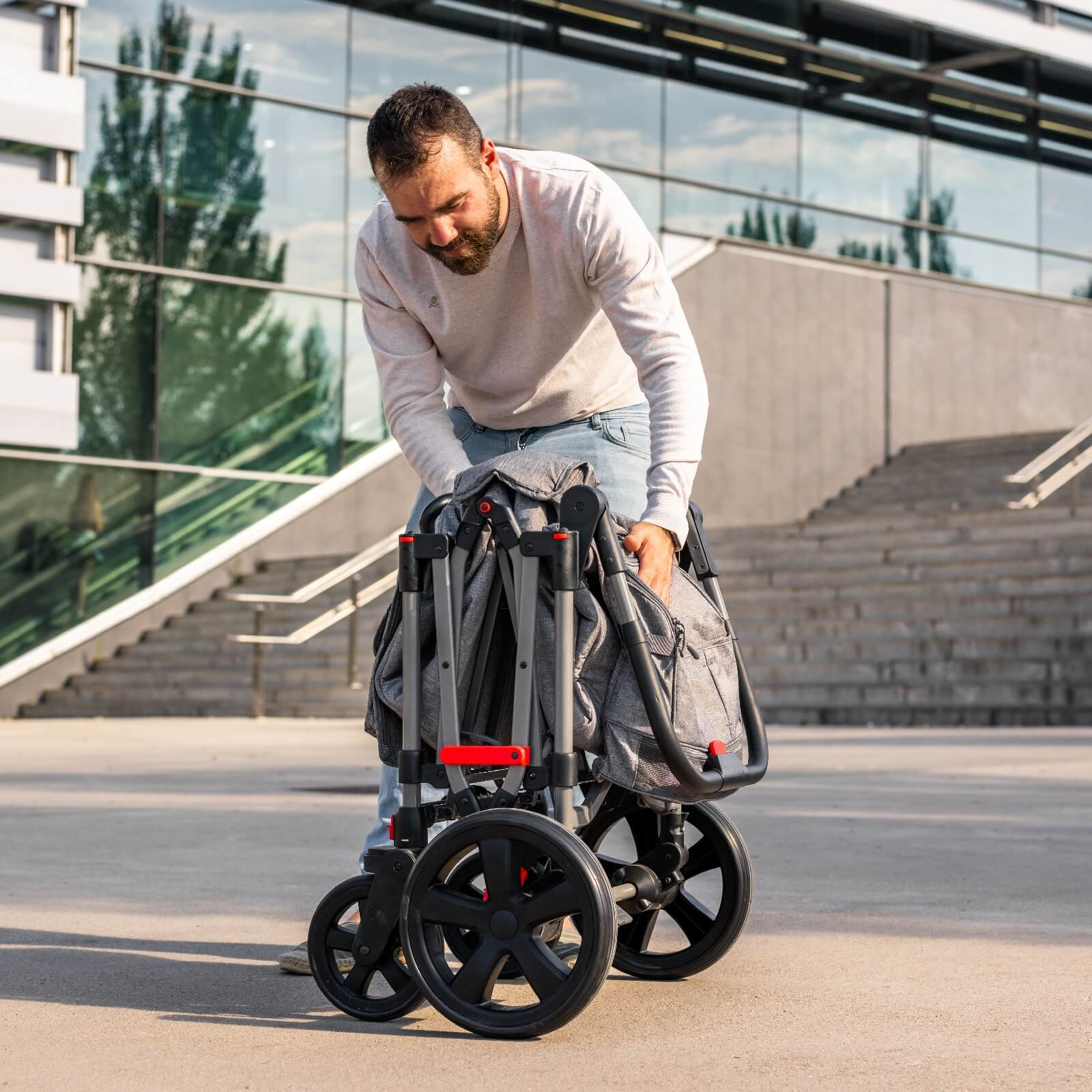 EVER ADVANCED All Terrain Stroller Wagon - Portal Outdoors