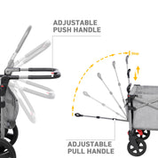 EVER ADVANCED All Terrain Stroller Wagon - Portal Outdoors