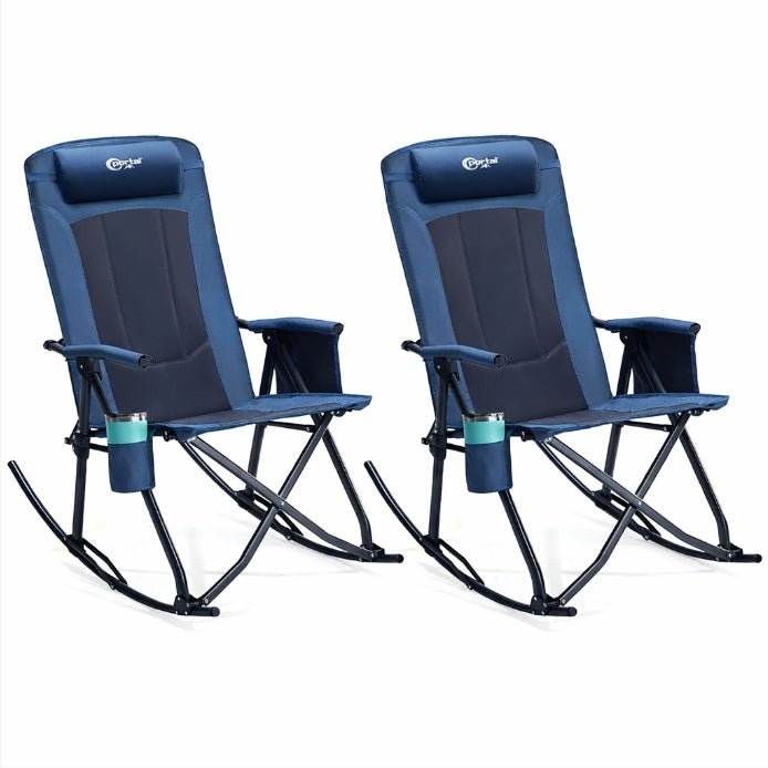 Portal Outdoors Big Boy Rocking Camp Chair Bundle