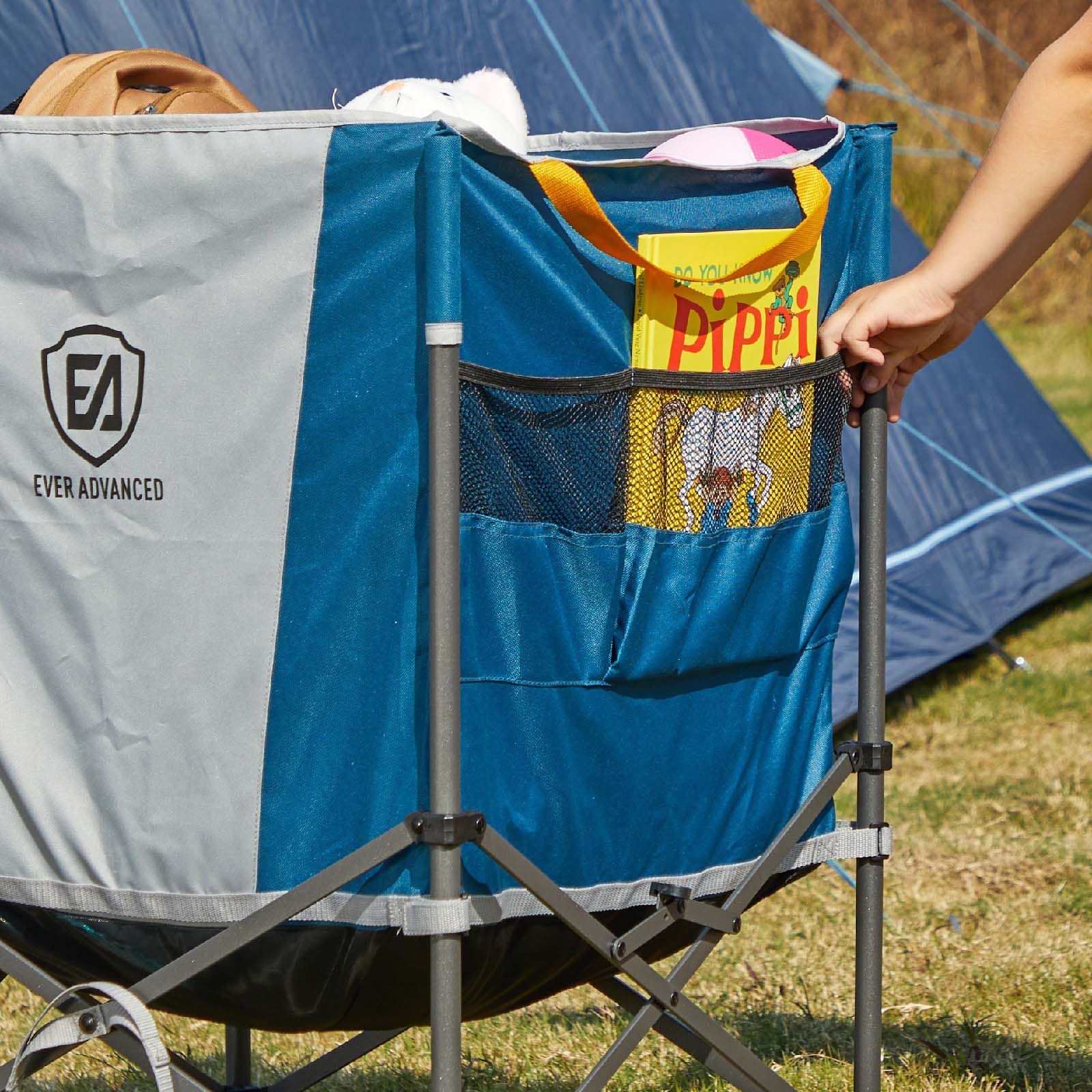 EVER ADVANCED Collapsible Ball Storage Cart - Portal Outdoors