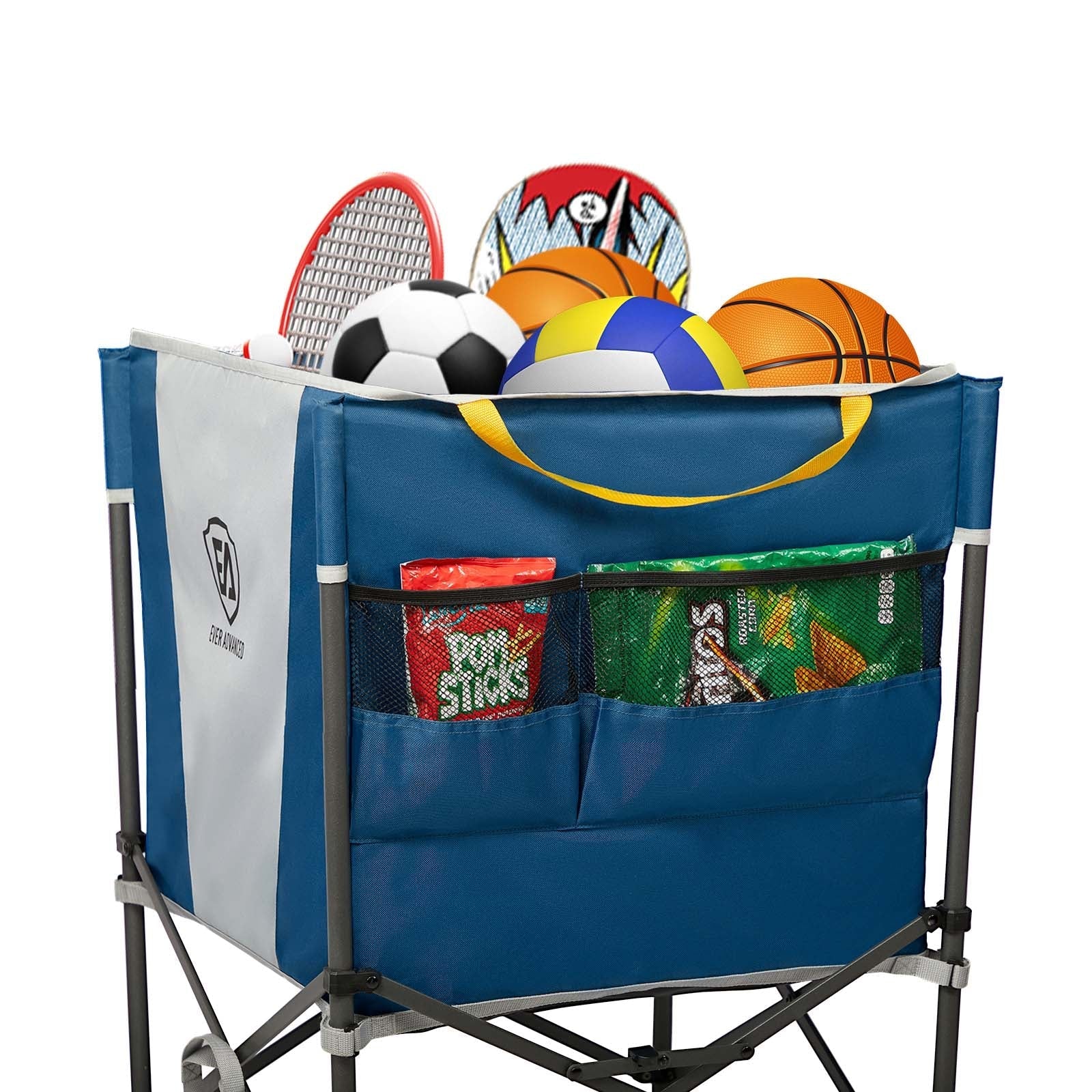 EVER ADVANCED Collapsible Ball Storage Cart - Portal Outdoors