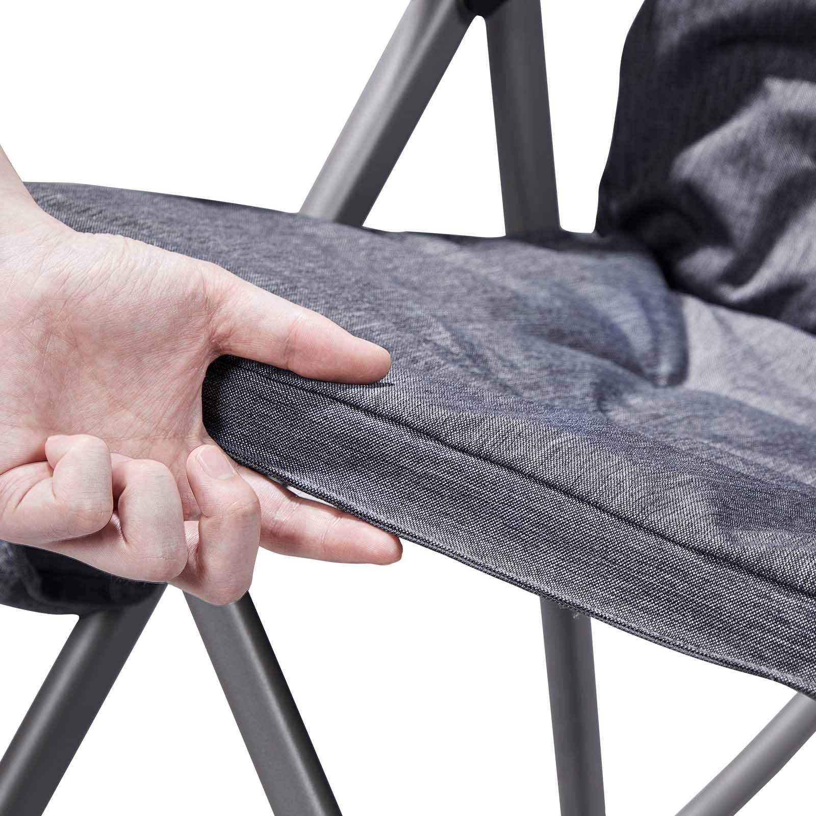 EVER ADVANCED Collapsible Patio Rocking Camping Chair - Portal Outdoors