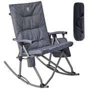 EVER ADVANCED Collapsible Patio Rocking Camping Chair - Portal Outdoors