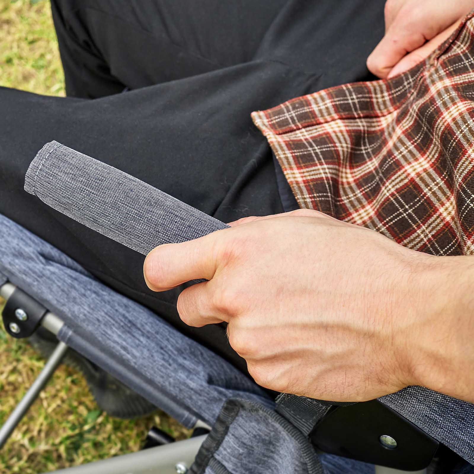 EVER ADVANCED Collapsible Patio Rocking Camping Chair - Portal Outdoors