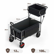 EVER ADVANCED Collapsible Shopping Wagon - Portal Outdoors