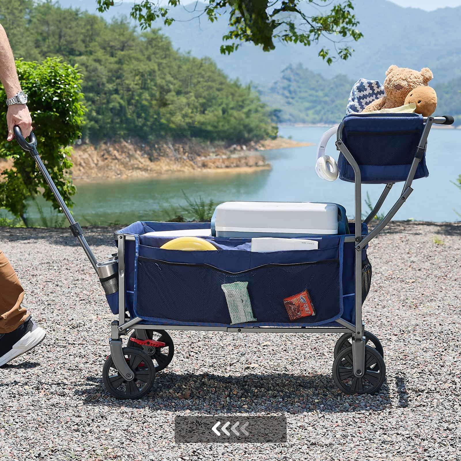 EVER ADVANCED Collapsible Shopping Wagon - Portal Outdoors