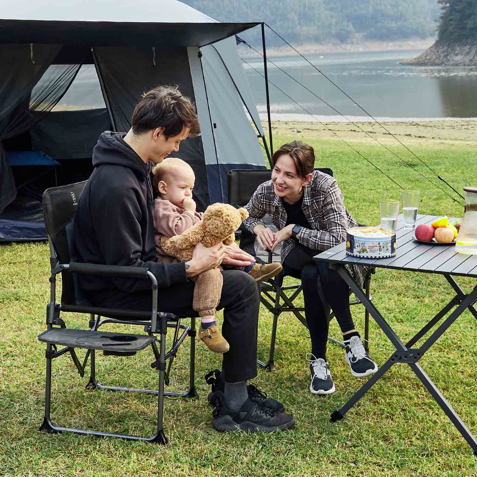 EVER ADVANCED Compact Camping Directors Chair - Portal Outdoors