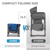 EVER ADVANCED Compact Camping Directors Chair - Portal Outdoors