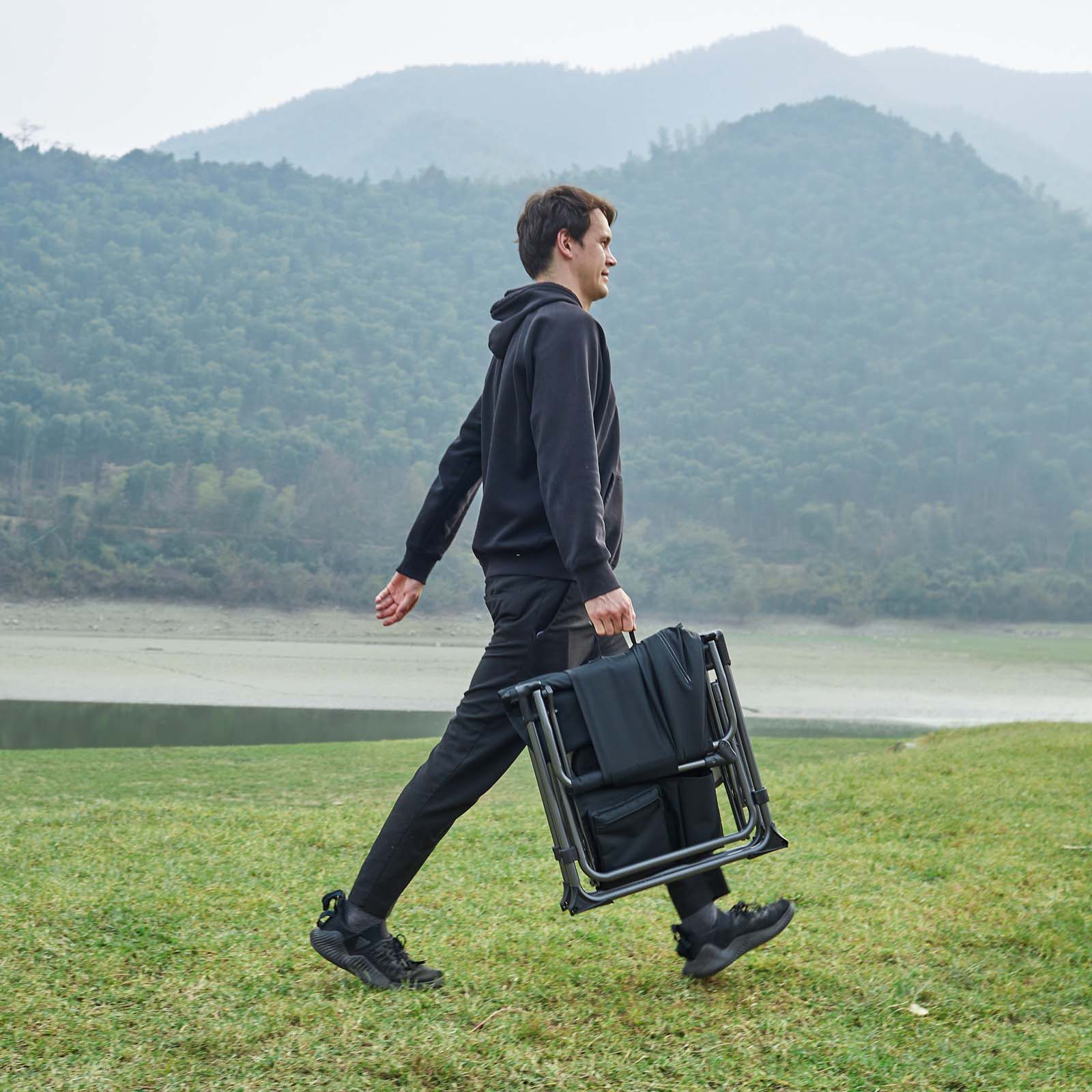 EVER ADVANCED Compact Camping Directors Chair - Portal Outdoors