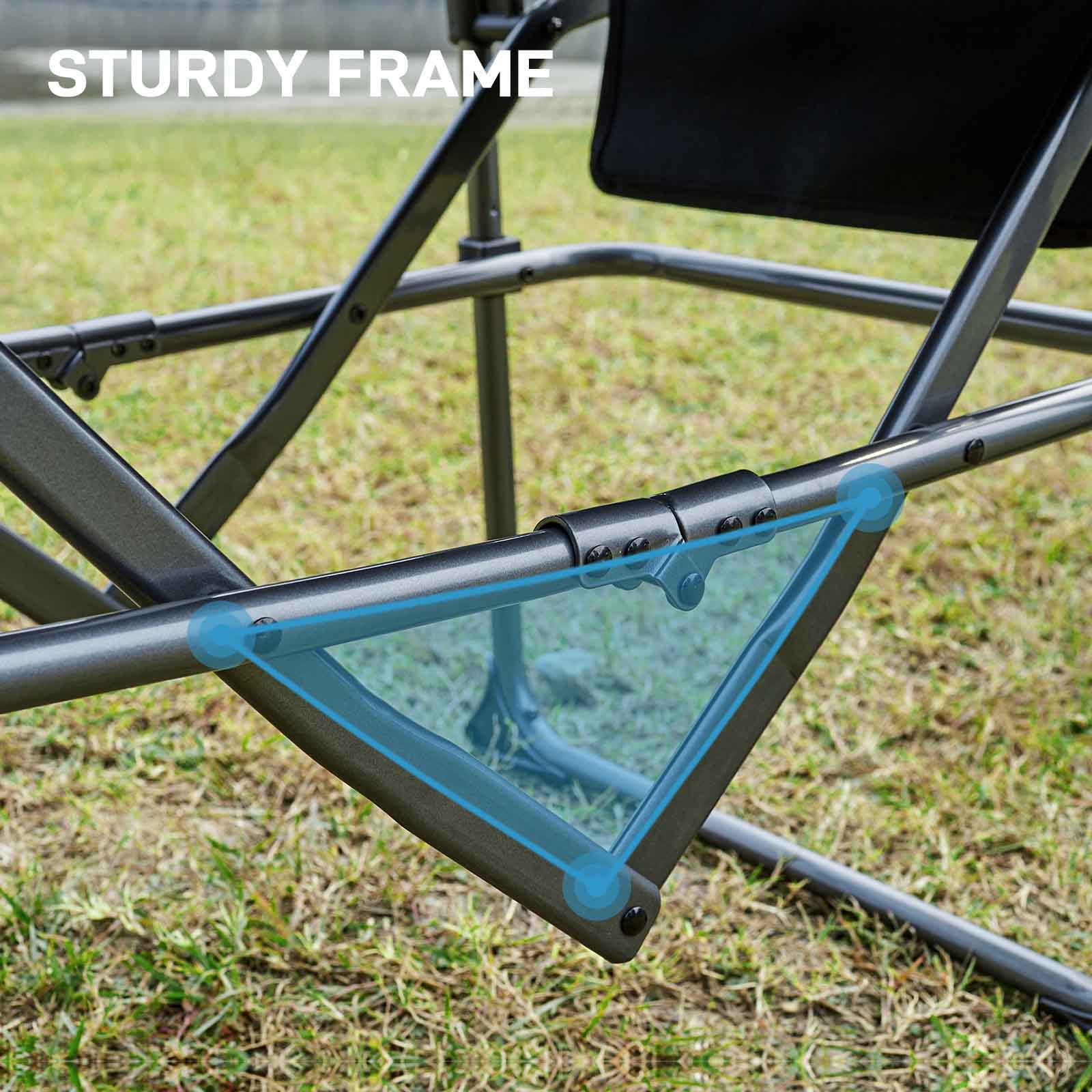 EVER ADVANCED Compact Camping Directors Chair - Portal Outdoors