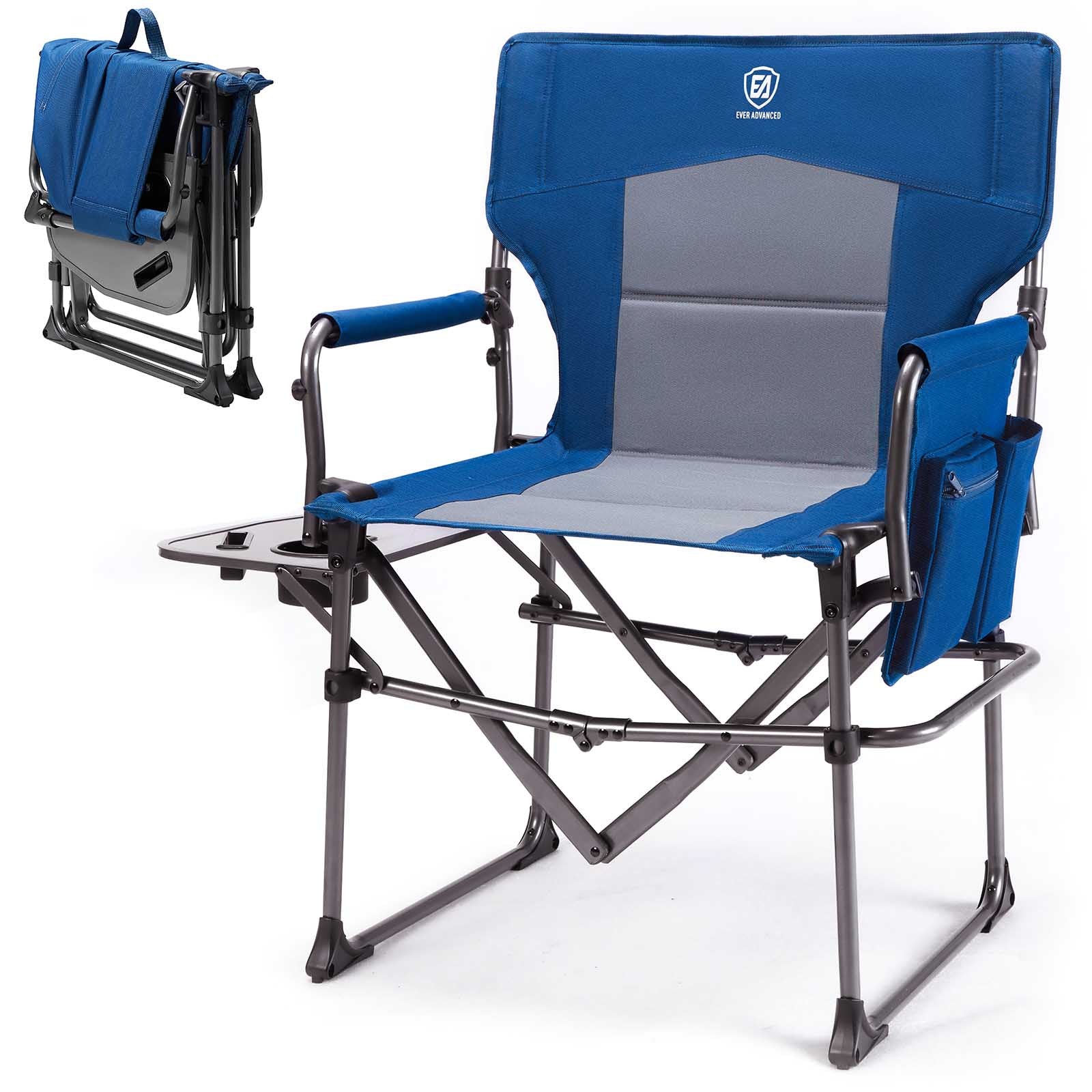 EVER ADVANCED Compact Camping Directors Chair - Portal Outdoors