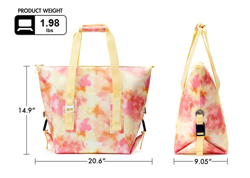 Portal Tote Soft Cooler Bag Size