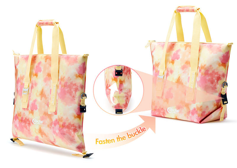 Portal Tote Soft Cooler Bag fasten the buckle